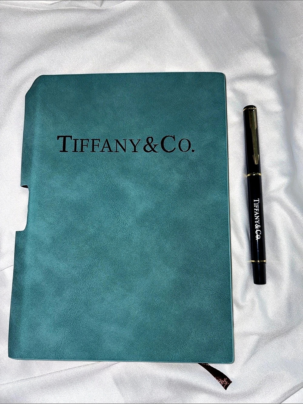 Inspired Blue notebook with pen